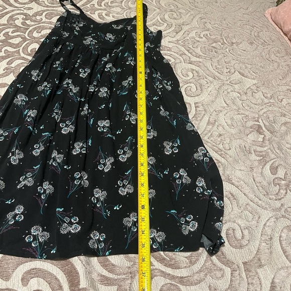 Torrid Floral Black Midi Dress - Size 0 (Pre-Loved, Excellent Condition) - Picture 5 of 9